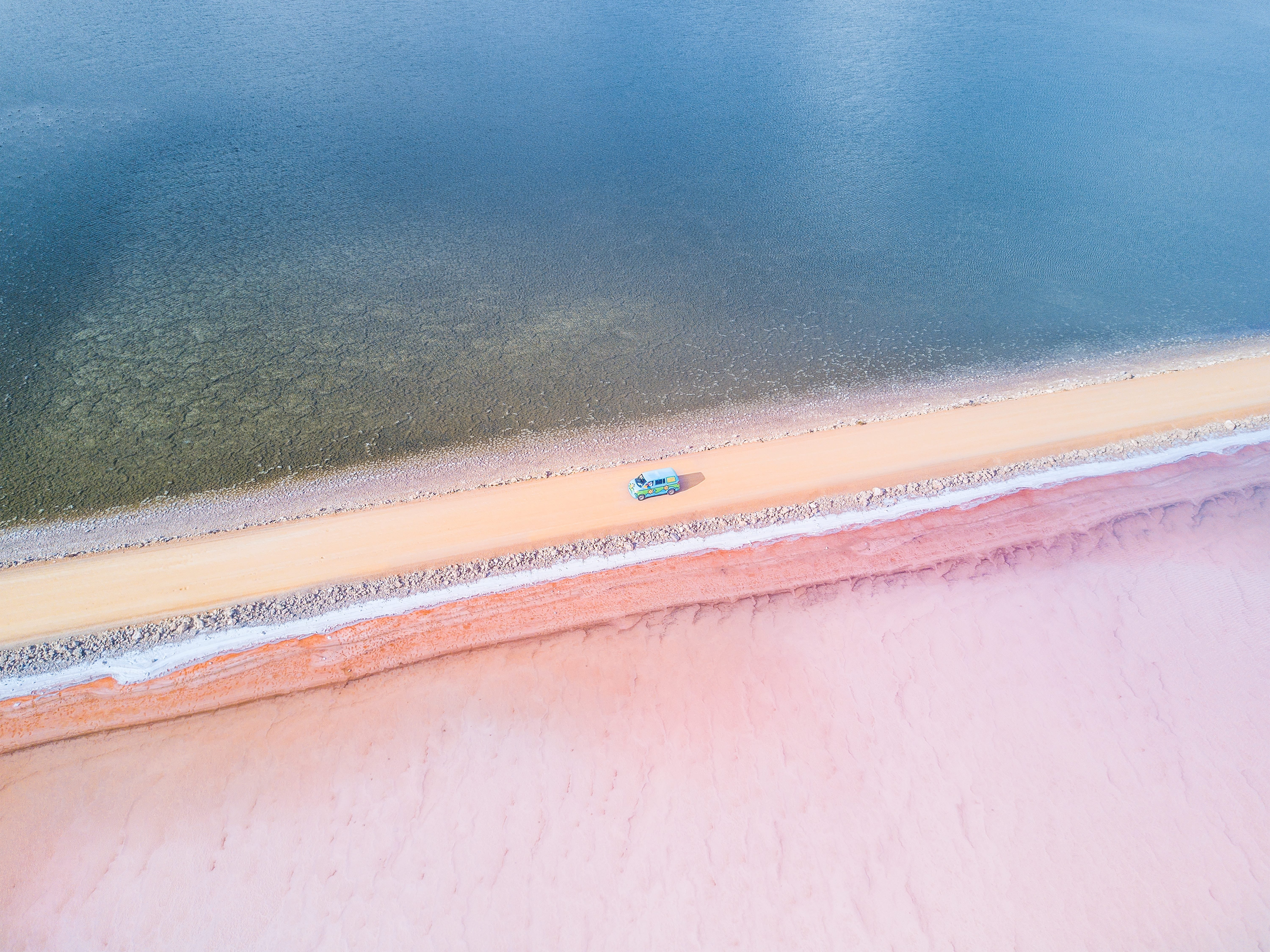 South Australia's Pink Lake bucket list