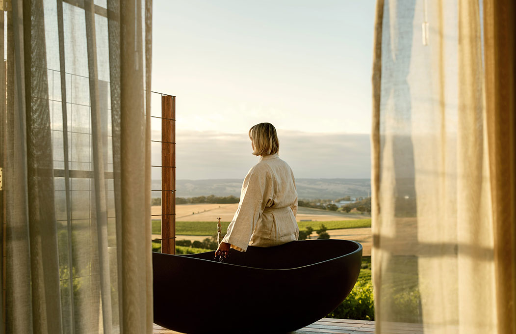 Bathtub views to make you warm in winter