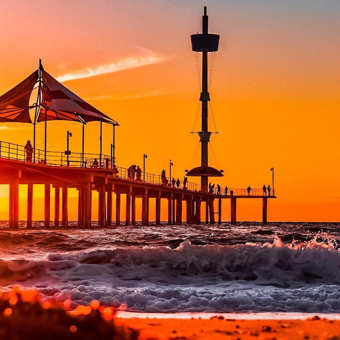 Brighton Beach, Adelaide by @emansmithphotography