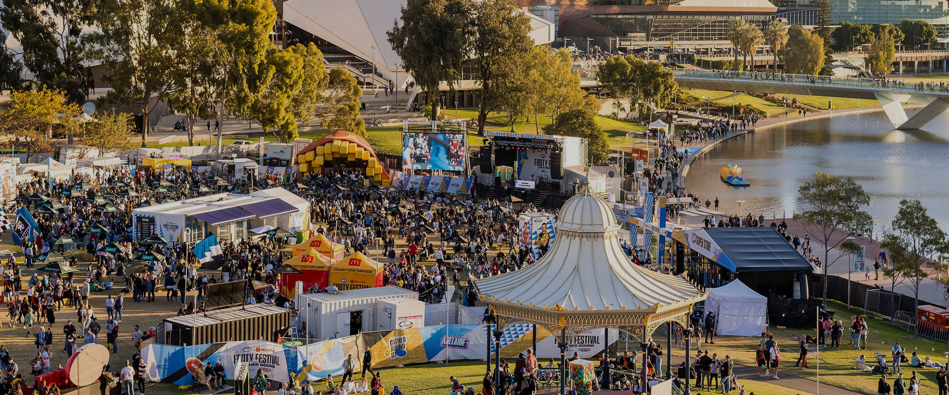 A Festival Of Footy Feature Banner 1920X800 Gather Round 2025 Darkened